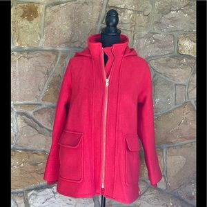 J. Crew NWT Swing Coat Italian Stadium Cloth Wool